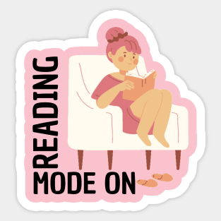 Reading Mode On Sticker